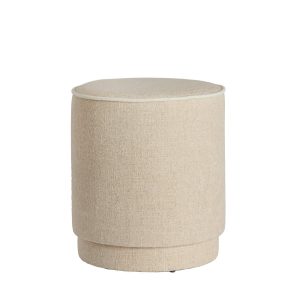 Light & Living poef Rosin – bruin – Ø40cm Light & Living poef Rosin – bruin – Ø40cm