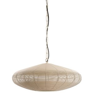 Light & Living hanglamp BAHOTO – wit – Ø51x20cm Light & Living hanglamp BAHOTO – wit – Ø51x20cm