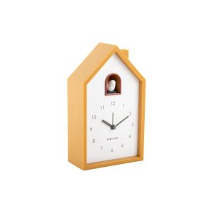 Karlsson wekker Modern Cuckoo – geel – 12x6x20cm – Vaderdag – Vaderdag Karlsson wekker Modern Cuckoo – geel – 12x6x20cm – Vaderdag – Vaderdag