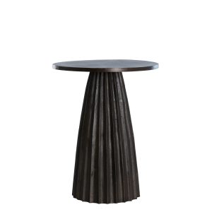 Light & Living bijzettafel Veglia – bruin – Ø40cm