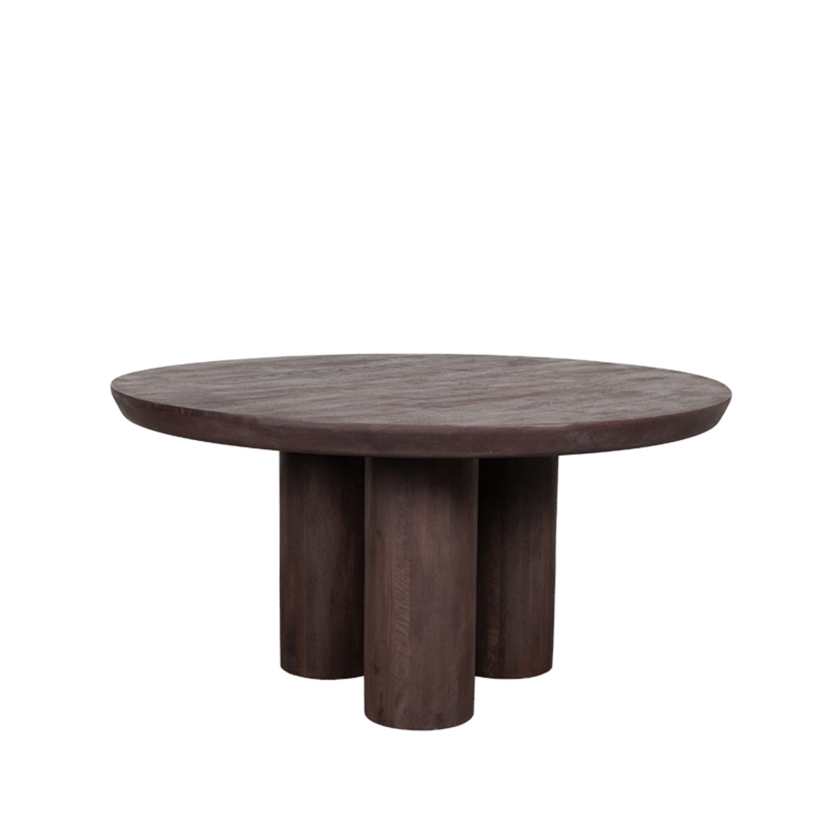 LABEL51 Eettafel Olly - Donkerbruin Mangohout - 150x150x75cm