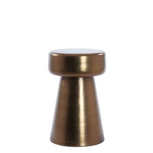 Light & Living bijzettafel Dakwa – brons – Ø29cm Light & Living bijzettafel Dakwa – brons – Ø29cm