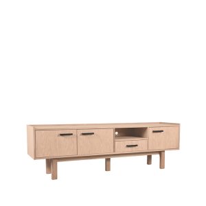 LABEL51 Tv-meubel Cali – Naturel Eikenhout – 190x45x60cm LABEL51 Tv-meubel Cali – Naturel Eikenhout – 190x45x60cm