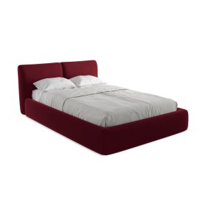 LaMiaSofa Bed met opbergruimte Milano – velours – bourgondië – 160×228 LaMiaSofa Bed met opbergruimte Milano – velours – bourgondië – 160×228