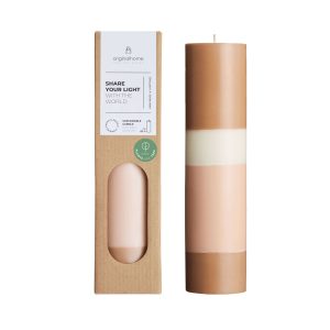 Originalhome stompkaars gelaadge Limestone – 25 cm Originalhome stompkaars gelaadge Limestone – 25 cm