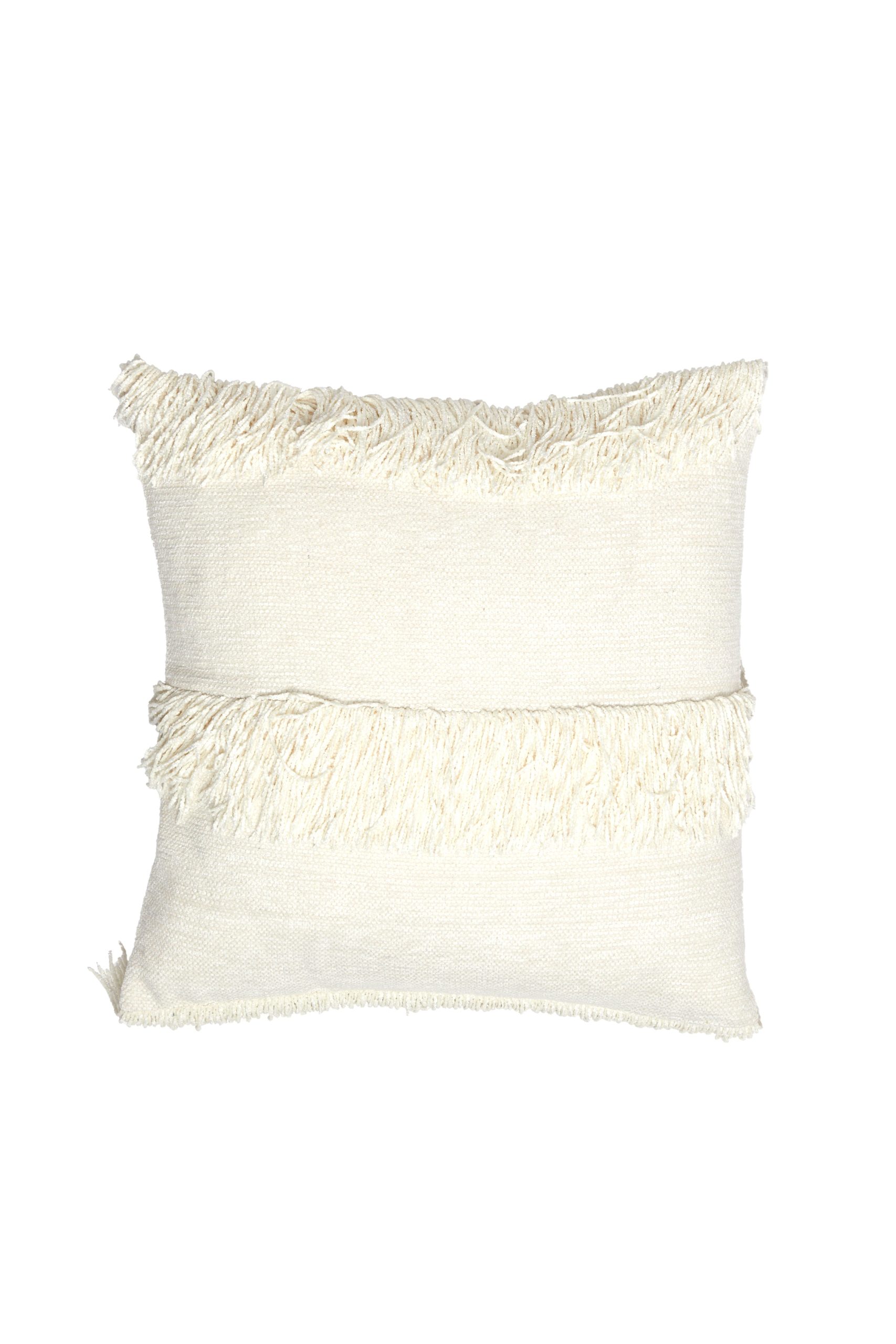 Light & Living kussen LUANI - 45x45cm - wit