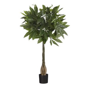 Mica Decorations Pachira Kunstplant – H80 x Ø60 cm – Groen Mica Decorations Pachira Kunstplant – H80 x Ø60 cm – Groen