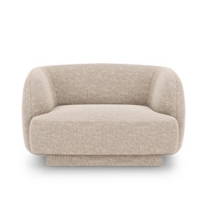 Micadoni Fauteuil Miley chenille, beige – 90x103x70cm Micadoni Fauteuil Miley chenille, beige – 90x103x70cm