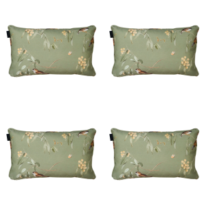 Madison sierkussen Aria – groen – 30x50x10cm – set van 4 Madison sierkussen Aria – groen – 30x50x10cm – set van 4