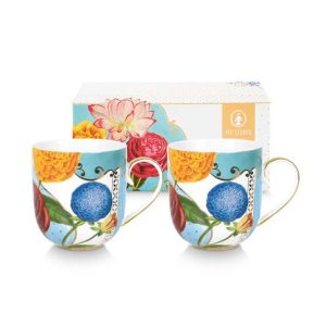 Pip Studio Mokken – Royal – Veelkleurig – 200ml – Set van 2