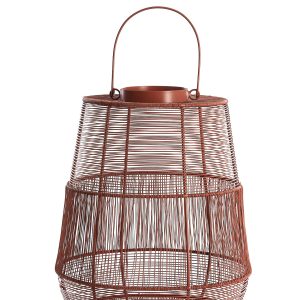 Light & Living windlicht SEZELA – Ø28x38cm – rood Light & Living windlicht SEZELA – Ø28x38cm – rood