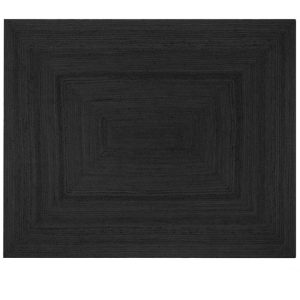 Mrcarpet jute vloerkleed – antraciet/zwart – 200 x 290 cm Mrcarpet jute vloerkleed – antraciet/zwart – 200 x 290 cm