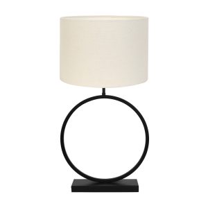 Light & Living tafellamp Liva/Livigno – zwart, eiwit – 40x40x78.5cm Light & Living tafellamp Liva/Livigno – zwart, eiwit – 40x40x78.5cm