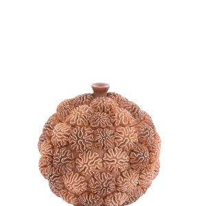 Light & Living deco box+deksel CORAL – Ø17x16cm – bruin Light & Living deco box+deksel CORAL – Ø17x16cm – bruin