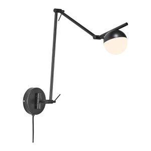 Nordlux Contina Wandlamp – G9 – Zwart Nordlux Contina Wandlamp – G9 – Zwart