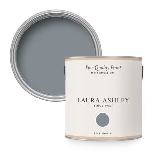 Laura Ashley Muurverf Mat Dark Slate 2,5 liter Laura Ashley Muurverf Mat Dark Slate 2,5 liter