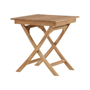 Nest outdoor Joan Inklapbare Houten Tuintafel Naturel – 70 x 70 cm Nest outdoor Joan Inklapbare Houten Tuintafel Naturel – 70 x 70 cm