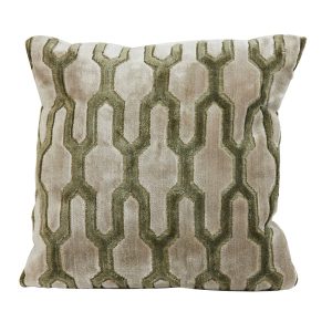 Light & Living kussen JEMBANA – 45x45cm – groen Light & Living kussen JEMBANA – 45x45cm – groen