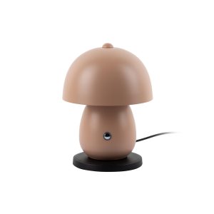 Leitmotiv tafellamp Mono LED – bruin – 14x14x18cm – Paddenstoellamp Leitmotiv tafellamp Mono LED – bruin – 14x14x18cm – Paddenstoellamp