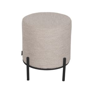 LABEL51 Poef Troy – Naturel Bouclé – 41x41x48cm LABEL51 Poef Troy – Naturel Bouclé – 41x41x48cm