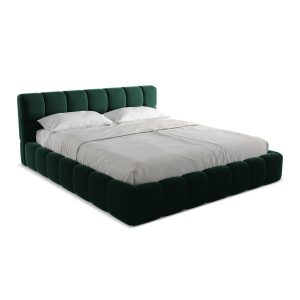 LaMiaSofa Bed met opbergruimte Roma – velours – flessengroen – 200×228 LaMiaSofa Bed met opbergruimte Roma – velours – flessengroen – 200×228