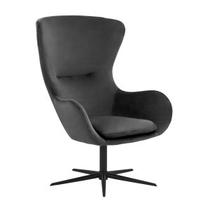 Kick draaifauteuil Boaz – Donkergrijs Kick draaifauteuil Boaz – Donkergrijs
