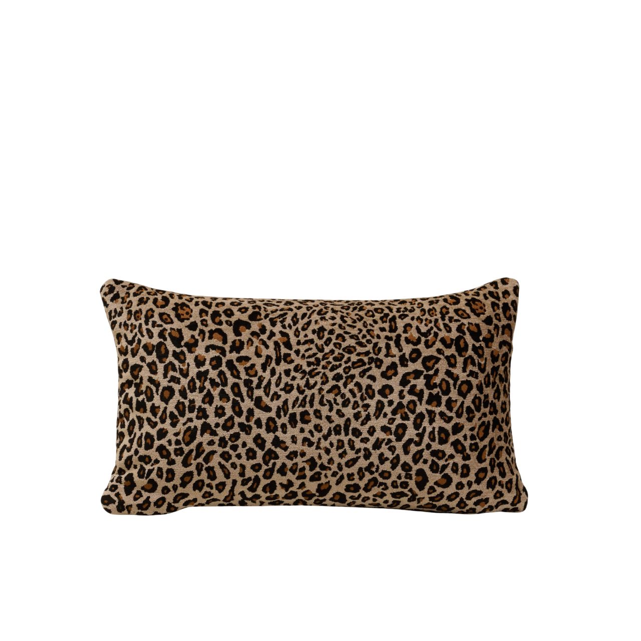 Madura Kussenovertrek Leopoldo beige en reebruin 28x47 cm