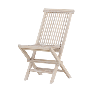 Nest outdoor Jildou Inklapbare Houten Tuinstoel Whitewash Nest outdoor Jildou Inklapbare Houten Tuinstoel Whitewash