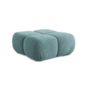 LaMiaSofa Poef Sanremo – chenille stof – jeans – 95x95x41 LaMiaSofa Poef Sanremo – chenille stof – jeans – 95x95x41