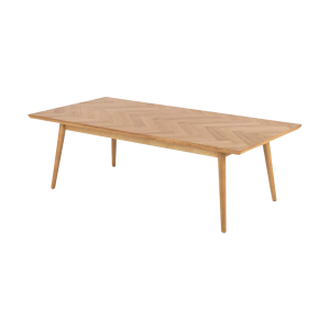 Lisomme Senn Houten Salontafel Visgraat 140 x 70 cm – Naturel Lisomme Senn Houten Salontafel Visgraat 140 x 70 cm – Naturel