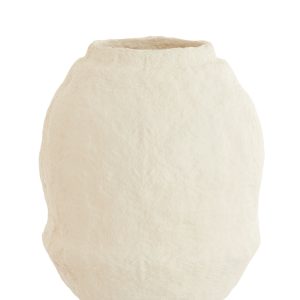 Light & Living vaas LEANO – Ø45x60cm – wit Light & Living vaas LEANO – Ø45x60cm – wit