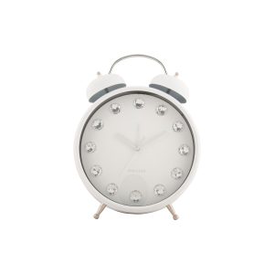 Karlsson wekker Glam Diamonds XL – wit – 23.5×8.2×30.5cm Karlsson wekker Glam Diamonds XL – wit – 23.5×8.2×30.5cm