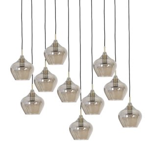 Light & Living hanglamp RAKEL – 124x35x60cm – brons Light & Living hanglamp RAKEL – 124x35x60cm – brons