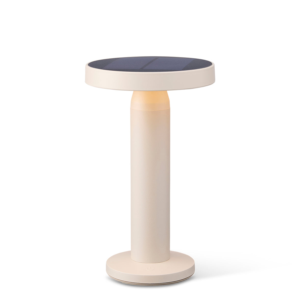 Lighto | Tafellamp beige solar voor buiten | Oplaadbaar | Werkt op zon