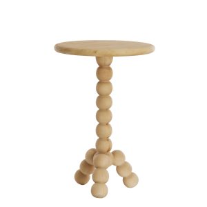 Light & Living bijzettafel Veglio – naturel – Ø35cm Light & Living bijzettafel Veglio – naturel – Ø35cm