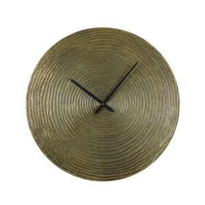Light & Living klok CERVINO – 58x2x58cm – brons Light & Living klok CERVINO – 58x2x58cm – brons