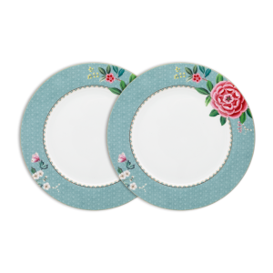 Pip Studio Blushing Birds Dinerborden – Servies – Set van 2 borden – B Pip Studio Blushing Birds Dinerborden – Servies – Set van 2 borden – B