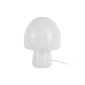 Leitmotiv tafellamp Gozar – wit – Ø20cm Leitmotiv tafellamp Gozar – wit – Ø20cm
