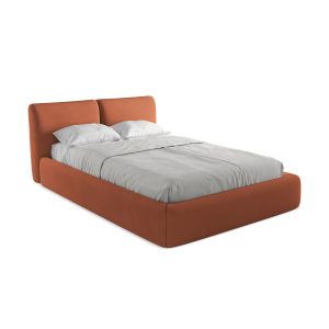 LaMiaSofa Bed met opbergruimte MILANO – Chenille – Terracotta – 160×22 LaMiaSofa Bed met opbergruimte MILANO – Chenille – Terracotta – 160×22