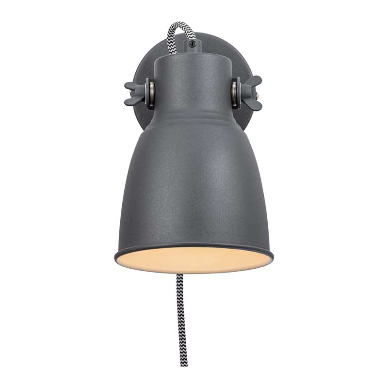 Nordlux Adrian Wandlamp - E27 - Zwart
