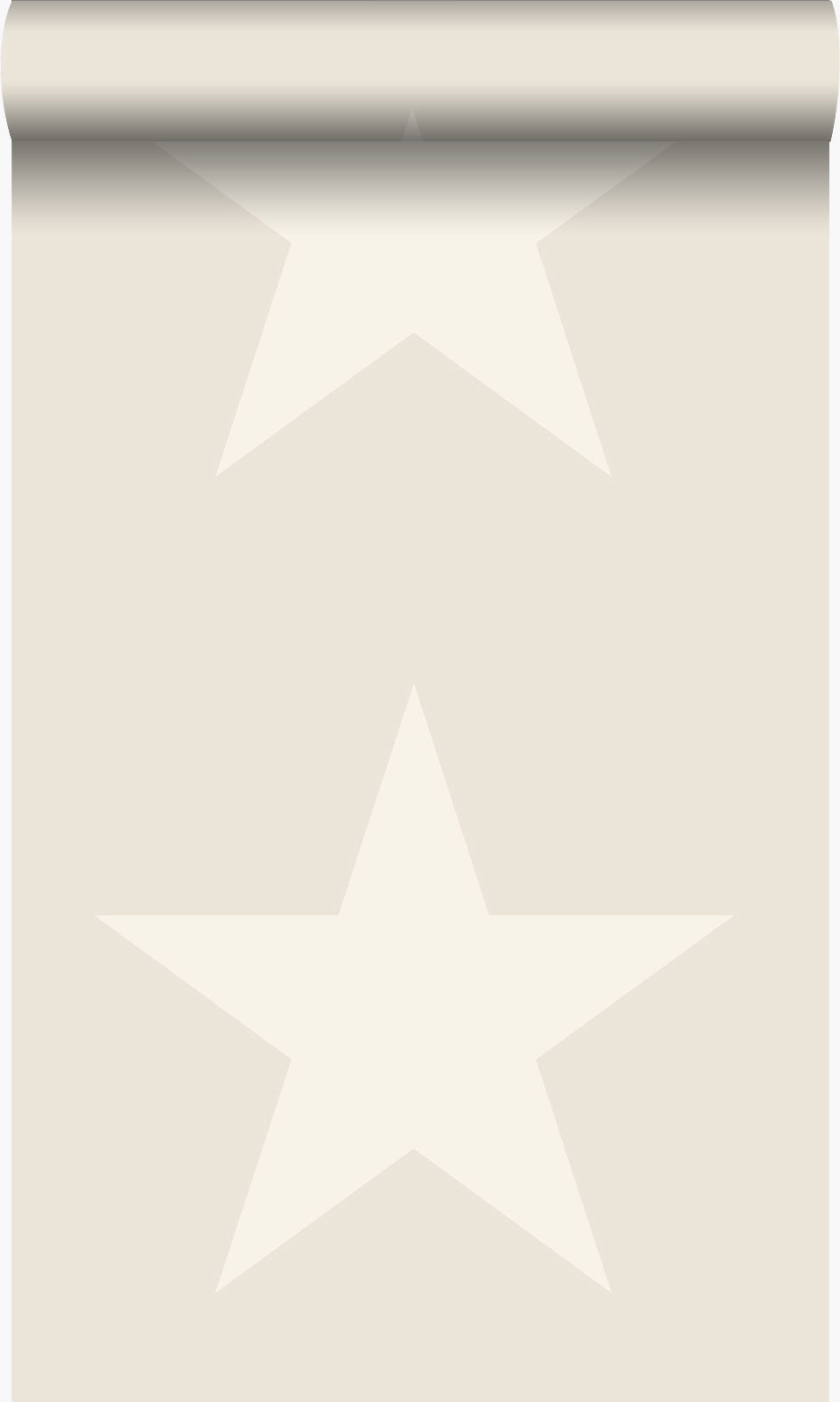 Origin Wallcoverings behang sterren beige - 53 cm x 10.05 m - 346825