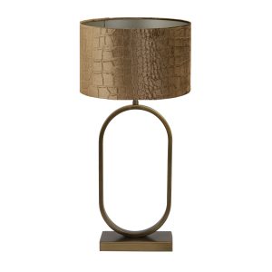 Light & Living tafellamp Jamiri/Praya – ant. brons, bruin – 30x30x67cm Light & Living tafellamp Jamiri/Praya – ant. brons, bruin – 30x30x67cm