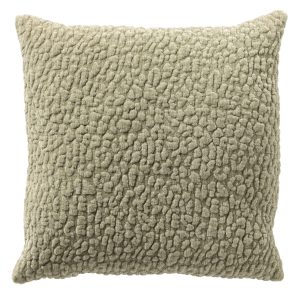 LAURO – kussenhoes 45×45 cm – Sage Green – groen LAURO – kussenhoes 45×45 cm – Sage Green – groen