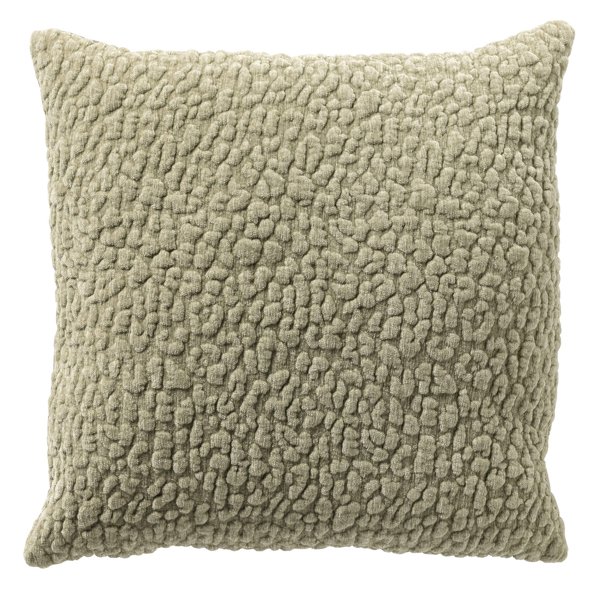 LAURO - kussenhoes 45x45 cm - Sage Green - groen