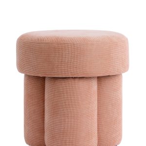 Light & Living poef CURTEA – Ø42x43cm – oranje Light & Living poef CURTEA – Ø42x43cm – oranje
