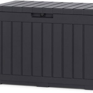 Keter Kentwood Opbergbox – 190L – 82,3×45,7×57,7cm – Antraciet Keter Kentwood Opbergbox – 190L – 82,3×45,7×57,7cm – Antraciet