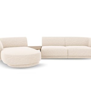 Micadoni linker modulaire bank Miley 3-zits, chenille, lichtbeige – 17 Micadoni linker modulaire bank Miley 3-zits, chenille, lichtbeige – 17