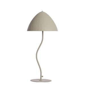 Light & Living tafellamp ELIMO – grijs – Ø26cm