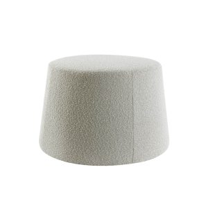 Light & Living poef Lauryn – bruin – Ø59cm Light & Living poef Lauryn – bruin – Ø59cm