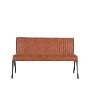 LABEL51 Eetkamerbank Matz – Cognac – 145x62x86cm LABEL51 Eetkamerbank Matz – Cognac – 145x62x86cm